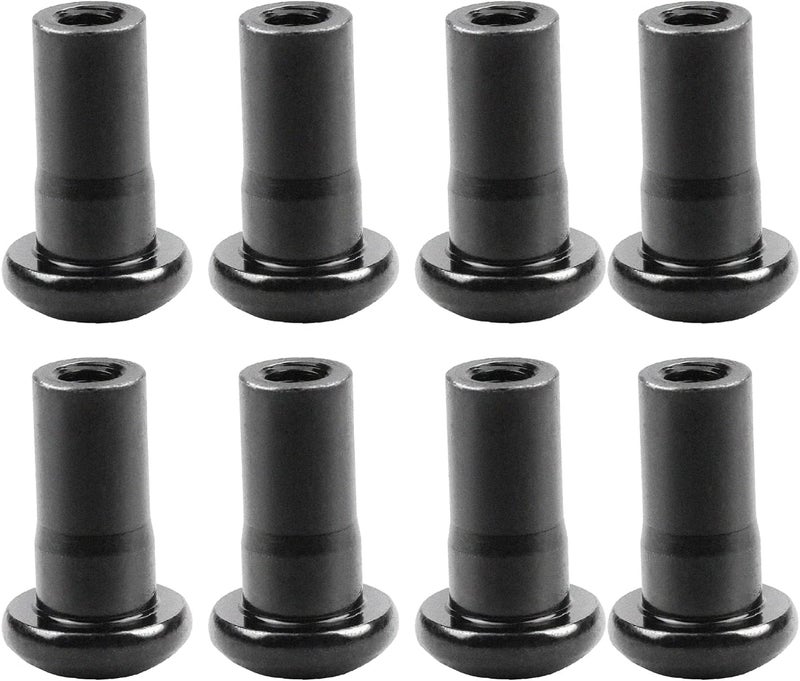 MOEBULB Door Hinge Nuts Compatible with 2018-2022 Jeep Wrangler JL JLU Rubicon Gladiator 2/4 Door - 8pcs - Image 2